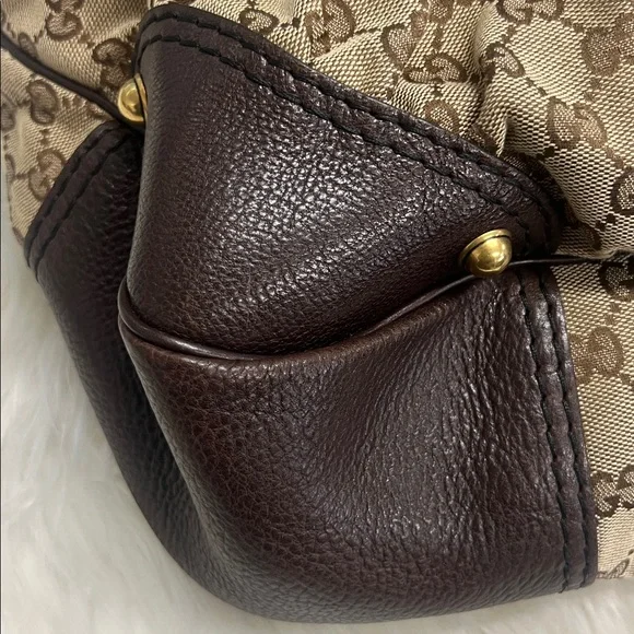 💎 authentic Gucci GG Canvas Jockey Large - Picture 15 of 16